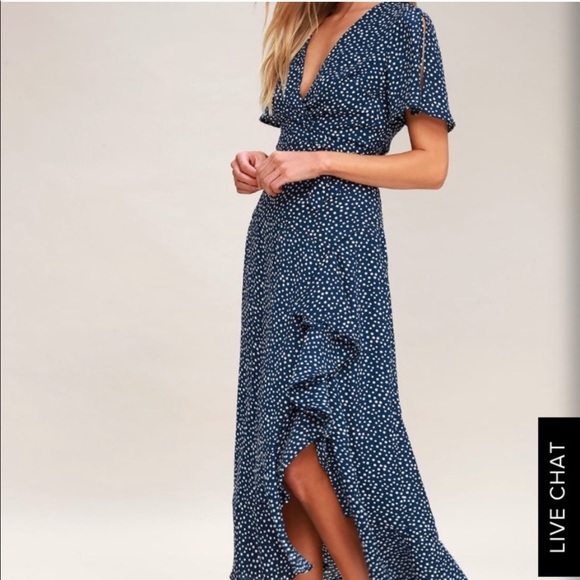 💕 1 LEFT 💕 NWT Lulus 2 Piece Polka Dot Set Skirt - Picture 5 of 5